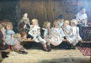 Max Liebermann Infants School (Bewaarschool) in Amsterdam painting